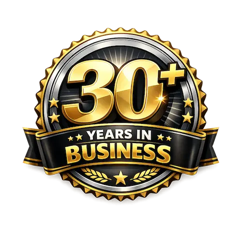 30+ years in busienss
